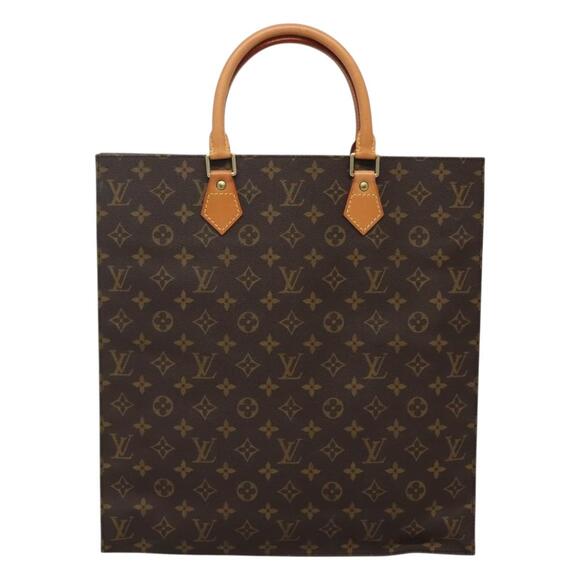 LOUIS VUITTON Monogram Sac Plat Hand Bag M51140 - Picture 13 of 16